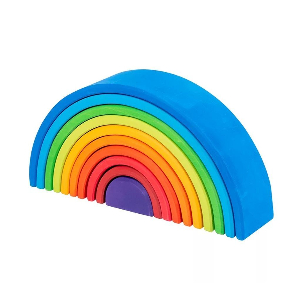 Woody Buddy - Large Rainbow Stacker